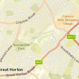 87 Beckside Road, Bradford BD7, UK Street Map