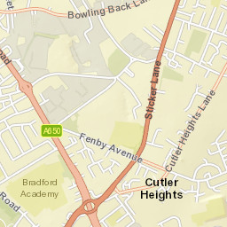 535 Rooley Lane, Queensbury, Bradford Street Map