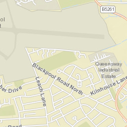 15 Melling's Lane, Lytham Saint Annes, Lancashire Street Map