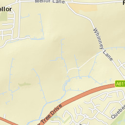 10 Nickey Lane, Mellor, Lancashire BB2, UK Street Map