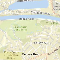 58-78 Liverpool Road, Penwortham, Lancashire PR1, UK Street Map