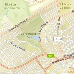 28 Richmond Terrace, Blackburn, Lancashire Street Map