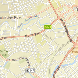 1A Edmundson Street, Blackburn, Blackburn Street Map