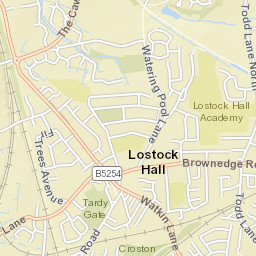 48 Green Drive, Lostock Hall, Preston, Lancashire PR5 5XA Street Map