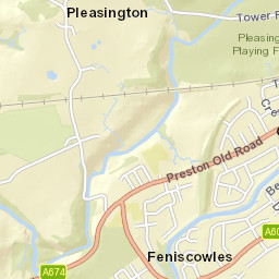 40 Langdale Road, Blackburn, Blackburn with Darwen BB2 5DW, U Street Map