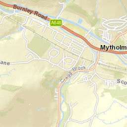 3 Aspinall Street, Mytholmroyd, Hebden Bridge, West Yorkshire Street Map