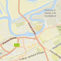 12 Welbeck Street, Castleford, West Yorkshire Street Map
