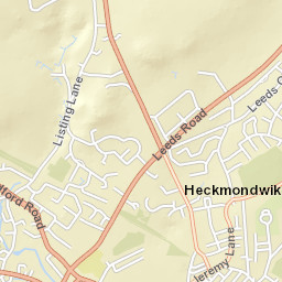 Firthcliffe Lane, Liversedge, West Yorkshire WF15, UK Street Map