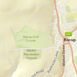 5 Yorkshire Street, Bacup, Lancashire OL13 Street Map