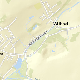 94 Bury Lane, Withnell, Lancashire County Street Map