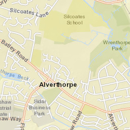 178 Batley Road, Wakefield, West Yorkshire Street Map