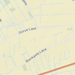 183-209 Blackgate Lane, Tarleton, Preston Street Map