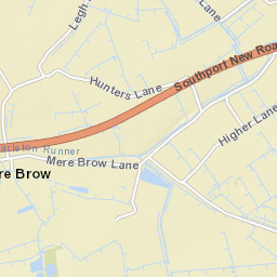 387 Blackgate Lane, Tarleton, Preston, Lancashire PR4 6JJ, UK Street Map
