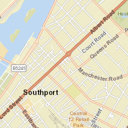 3 London Street, Southport, Merseyside, UK Street Map