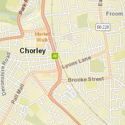 Shepherds Way, Chorley, Lancashire PR7 Street Map