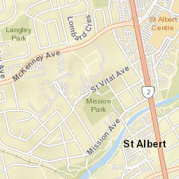 Saint Albert Trail, St. Albert, AB T8N 5Z5 Street Map