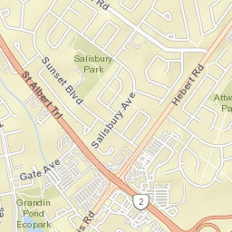 20 Gate Avenue, St. Albert, AB T8N 0P7 Street Map