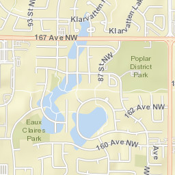 9103-9343 167 Avenue Northwest, Edmonton Street Map