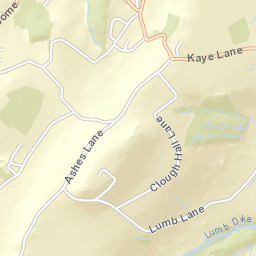 60 Castle Hill Side, Almondbury, Huddersfield Street Map