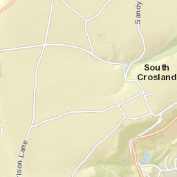 Intake Lane, Huddersfield, West Yorkshire Street Map