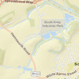 6 Holmsley Lane, South Kirkby, West Yorkshire Street Map