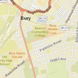32 Manchester Road, Bury BL9, UK Street Map