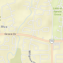Grove Drive West, Spruce Grove, AB T7X 3K4 Street Map