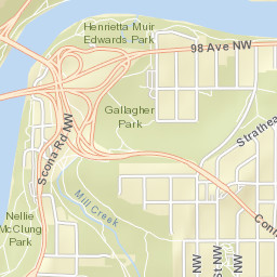 9563 98A Avenue Northwest, Edmonton, AB Street Map