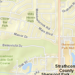 72-78 Main Boulevard, Sherwood Park, AB Street Map