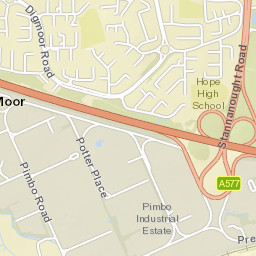 13 Charnock, Skelmersdale, Lancashire Street Map