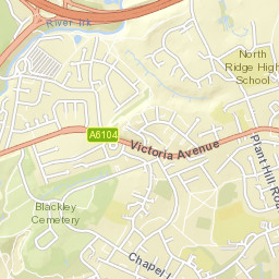 M60, Middleton, Manchester, Greater Manchester Street Map