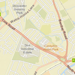 14 Riviera Parade, Doncaster, South Yorkshire Street Map