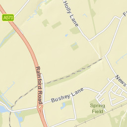 Rainford Road, Saint Helens WA11, UK Street Map