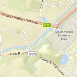 New Road, Hemingfield, Barnsley, South Yorkshire Street Map