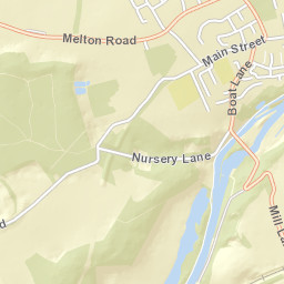 Nursery Lane, Sprotbrough, South Yorkshire Street Map