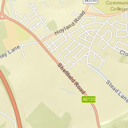 24-27 Stoney Croft, Hoyland, Barnsley Street Map