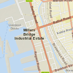 74A Regent Road, Bootle, Merseyside L20 1BL Street Map