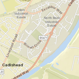 Brinell Drive, Cadishead, Manchester, Greater Street Map