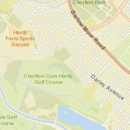 555 Mauldeth Road West, Manchester M21, UK Street Map