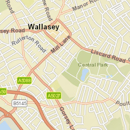7 Gorsey Lane, Wallasey, Merseyside CH44 Street Map