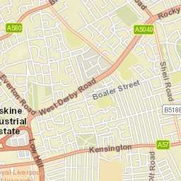 Liverpool, Merseyside L6 9AA, UK Street Map