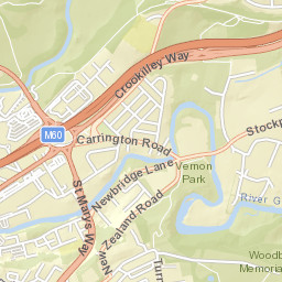 287 Brinnington Road, Stockport SK5, UK Street Map