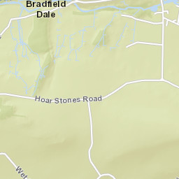 Mill Lee Rd, Peak District National Park, Sheffield, South Yo Street Map