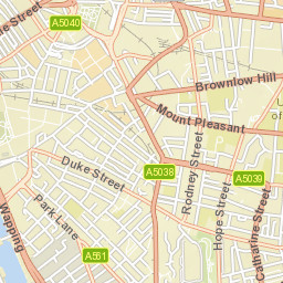 Paradise Street, Liverpool, Merseyside L1 Street Map