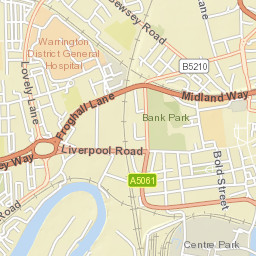 1 Windsor Street, Warrington WA5, UK Street Map