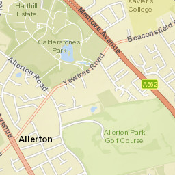 2 Beaconsfield Road, Liverpool, Merseyside Street Map