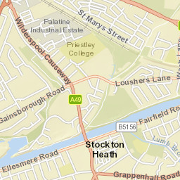 5 Landseer Avenue, Warrington WA4, UK Street Map