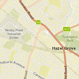 14 Norbury Grove, Hazel Grove SK7, UK Street Map