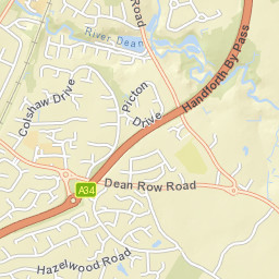 22 Blackden Walk, Wilmslow, Cheshire East SK9, UK Street Map