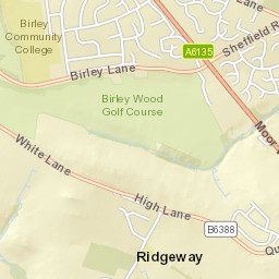 60 Ribblesdale Drive, Norton, Sheffield S12 Street Map